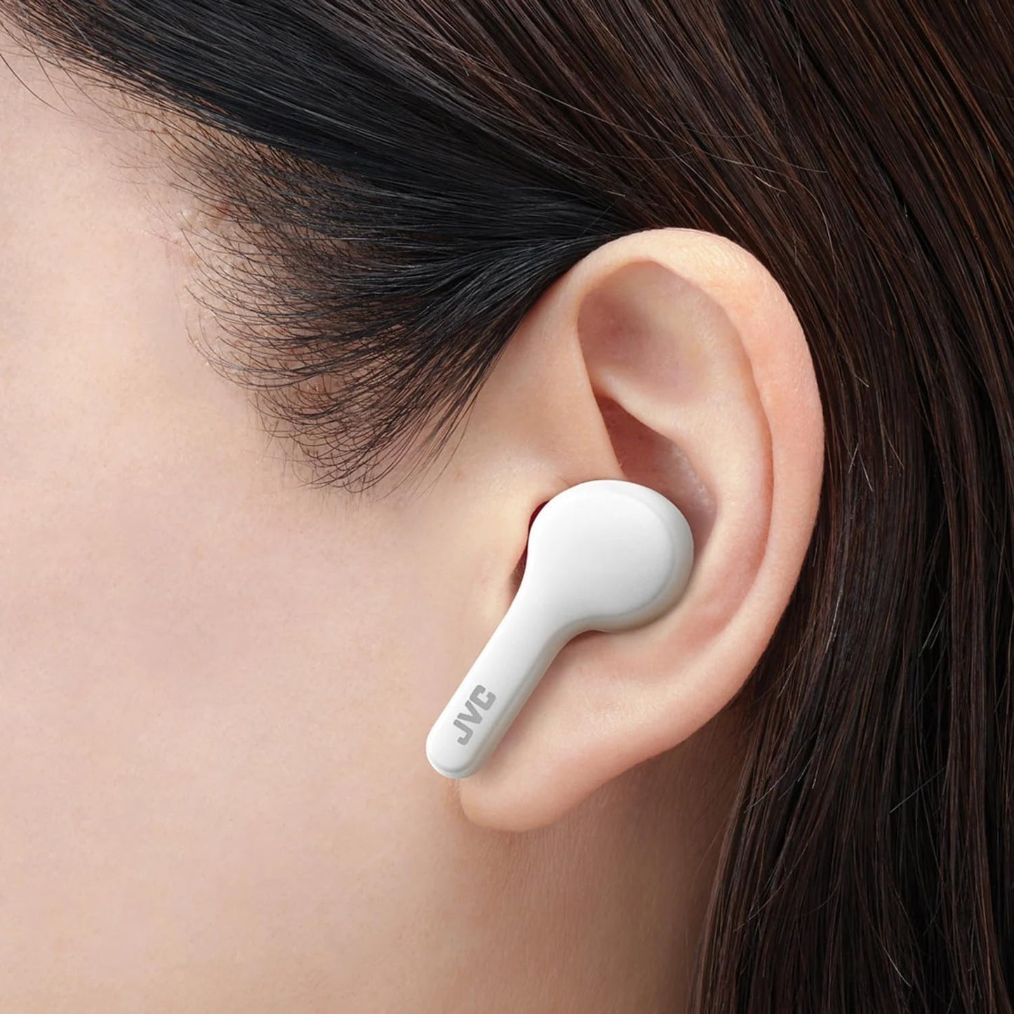 HAA8TW True Wireless Earbuds with Bluetooth 5.0, IPX4 Water Resistance, and Up to 15 Hours Battery Life - White