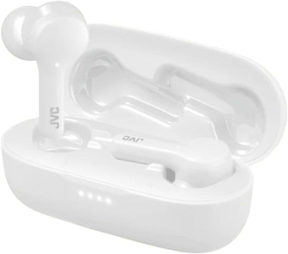 HAA8TW True Wireless Earbuds with Bluetooth 5.0, IPX4 Water Resistance, and Up to 15 Hours Battery Life - White