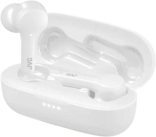 HAA8TW True Wireless Earbuds with Bluetooth 5.0, IPX4 Water Resistance, and Up to 15 Hours Battery Life - White